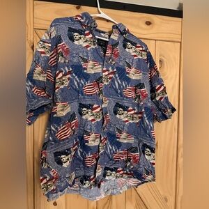 American button up shirt